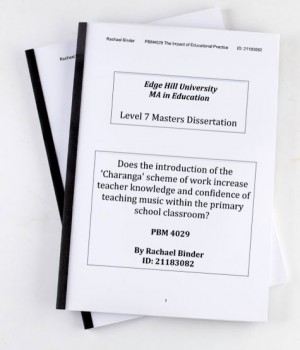 dissertation for masters